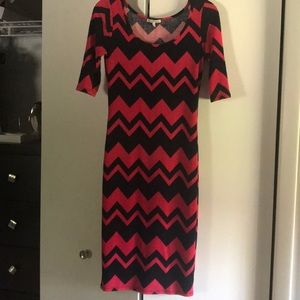 Charlotte Russe midi dress
